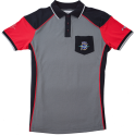 MV AGUSTA Polo Gris/Rouge M18BEPOLO0XL0